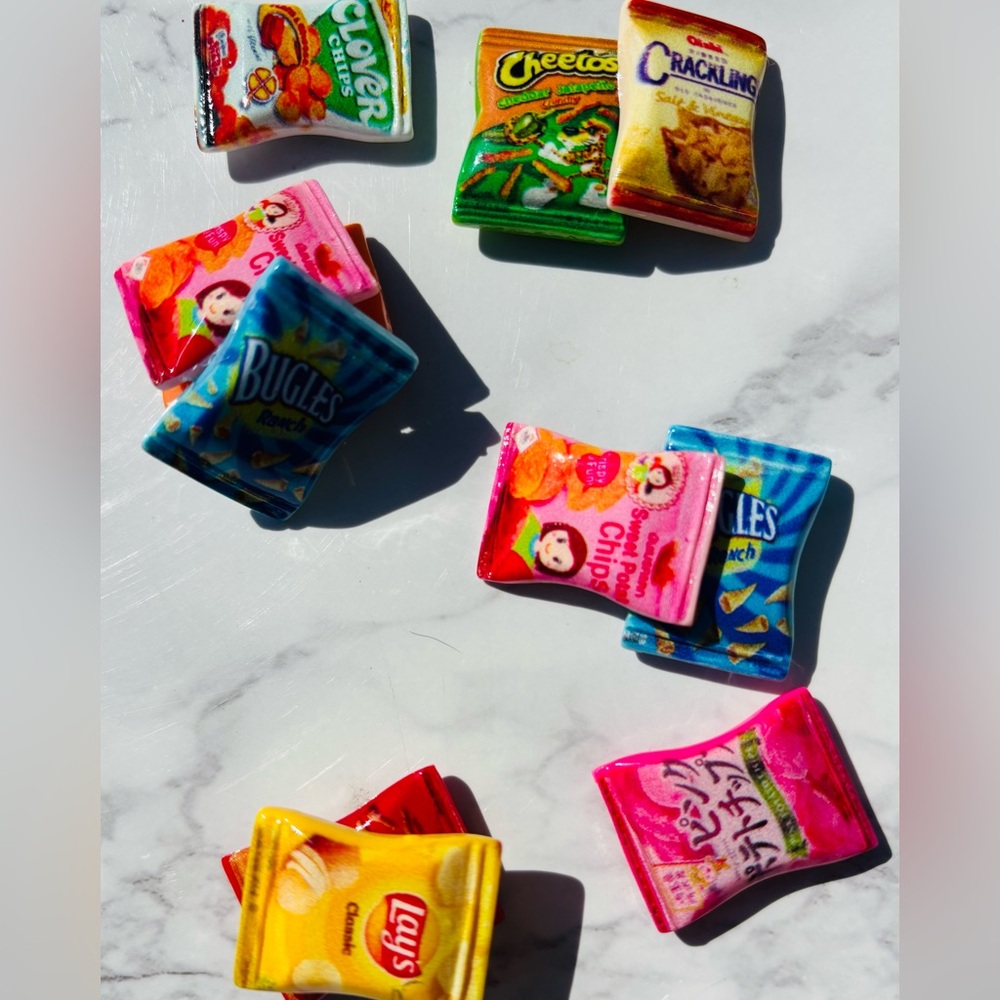 Miniature Snack Bag Refrigerator Magnet